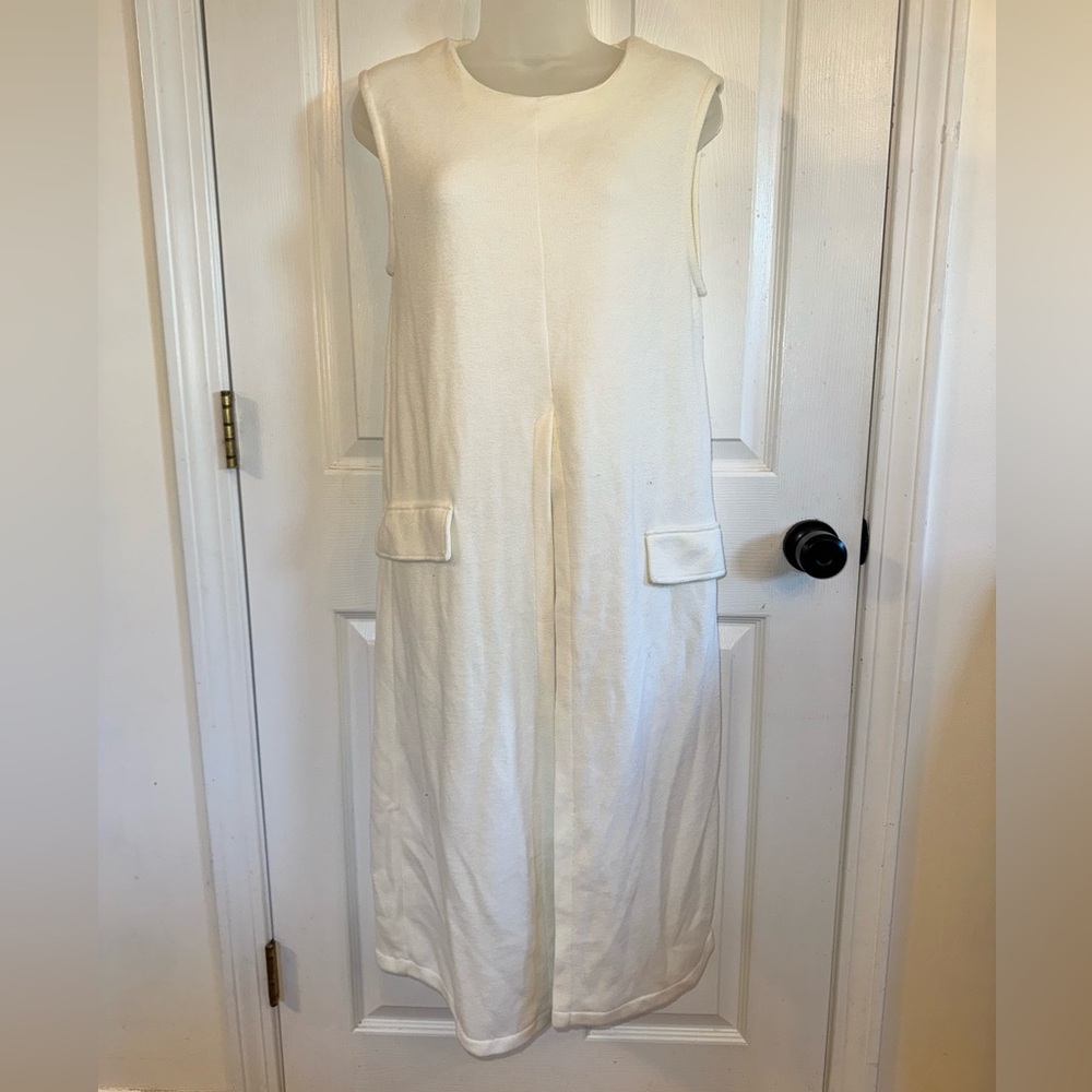 Zara Cream Long Tunic